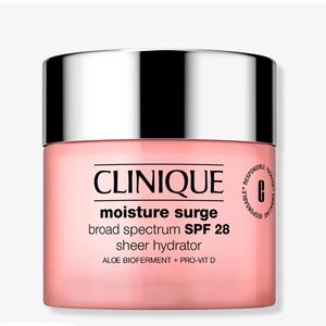 Clinique Moisture Surge Sheer Hydrator SPF 28 Moisturizer- NEW IN BOX